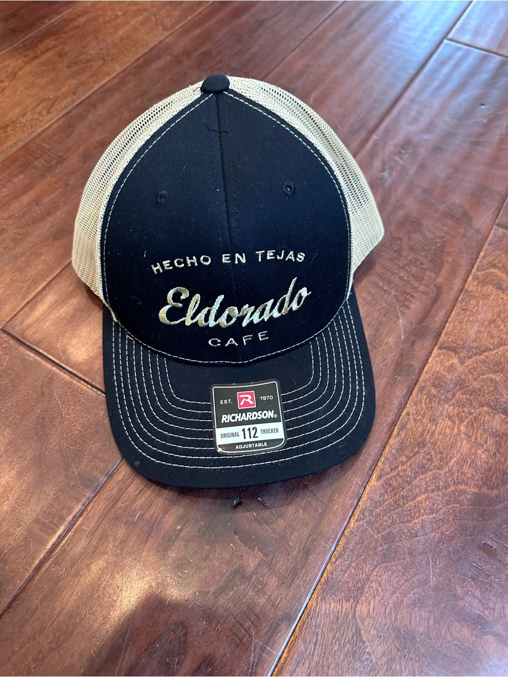 Eldorado Cafe Mesh-Back Trucker Hat - Black/Tan